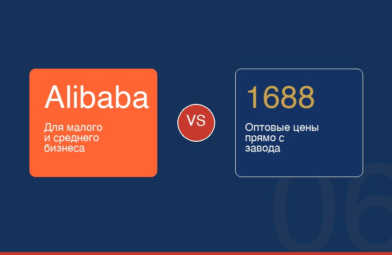 Alibaba vs 1688